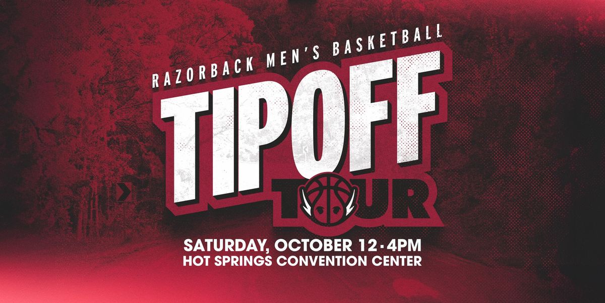 Arkansas Razorbacks Tip-Off Tour Event in Hot Springs, Arkansas