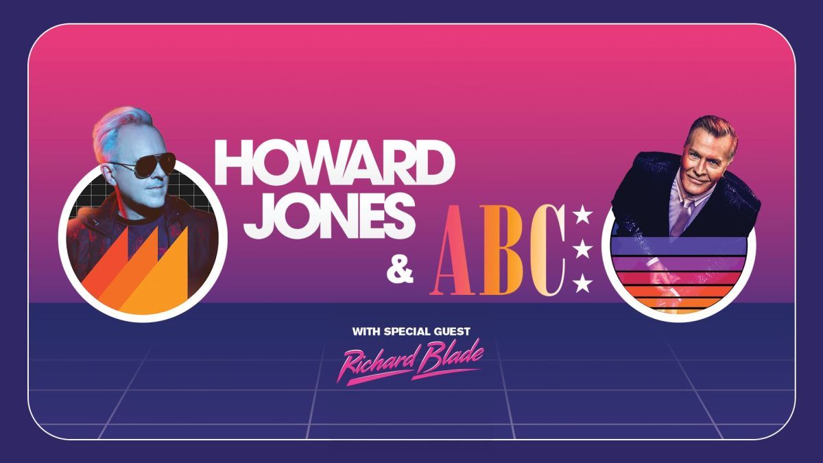 Howard Jones with ABC and Richard Blade