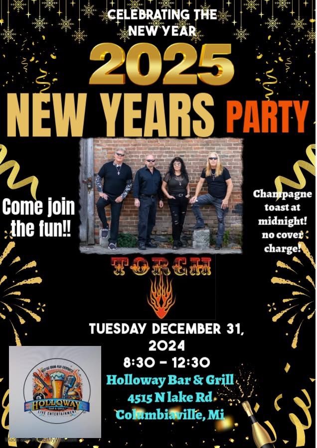 New Year's Eve at Holloway bar and Grill