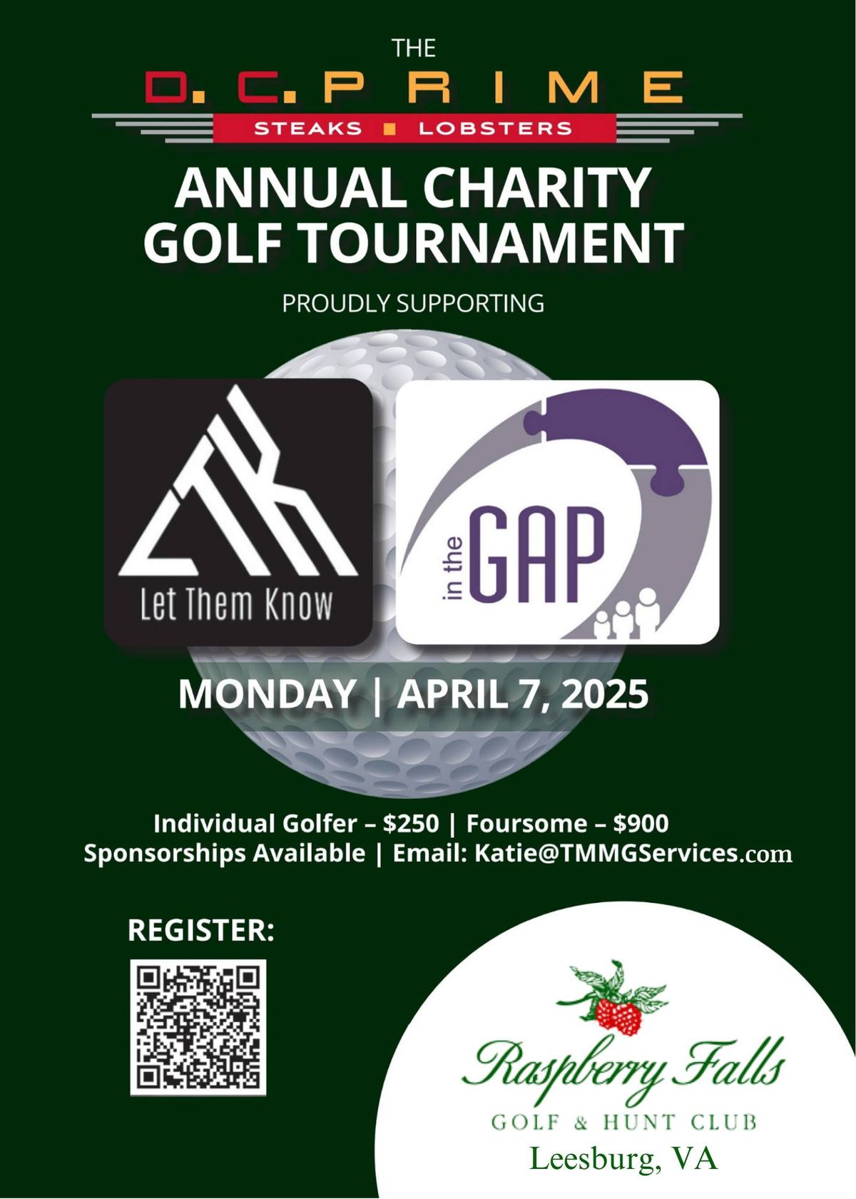 DC Prime Presents - Let Them Know \/ In The Gap Golf Tournament