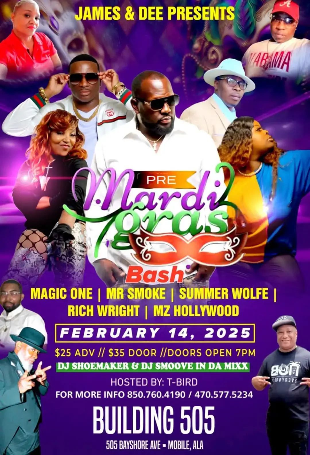 Pre Mardi  Gras Bash and Show