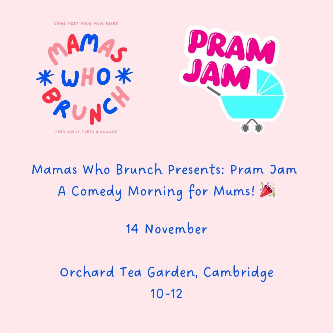 Comedy morning for mums with Pram Jam