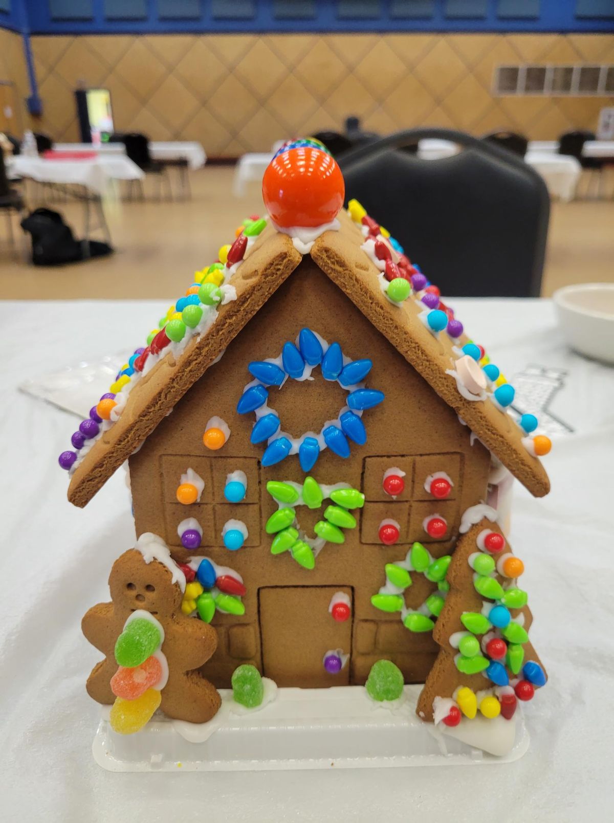 Gingerbread House Building 