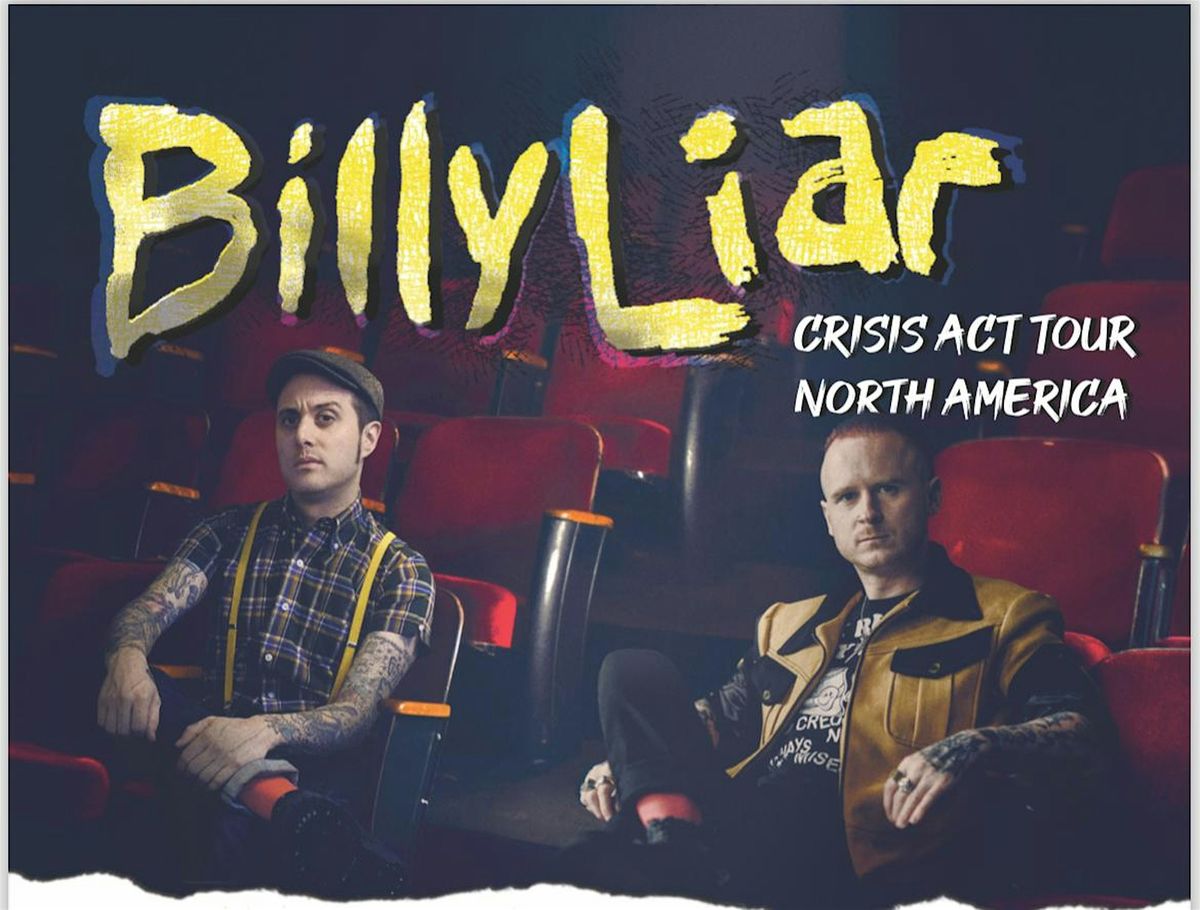 Nov. 15th Billy Liar w\/ K*ll the Vibe Live at Churchill School