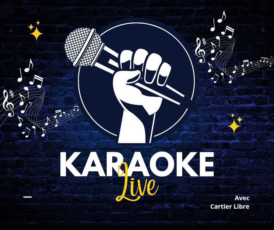 Karaok\u00e9 Live avec Cartier libre \ud83d\udc69\u200d\ud83c\udfa4