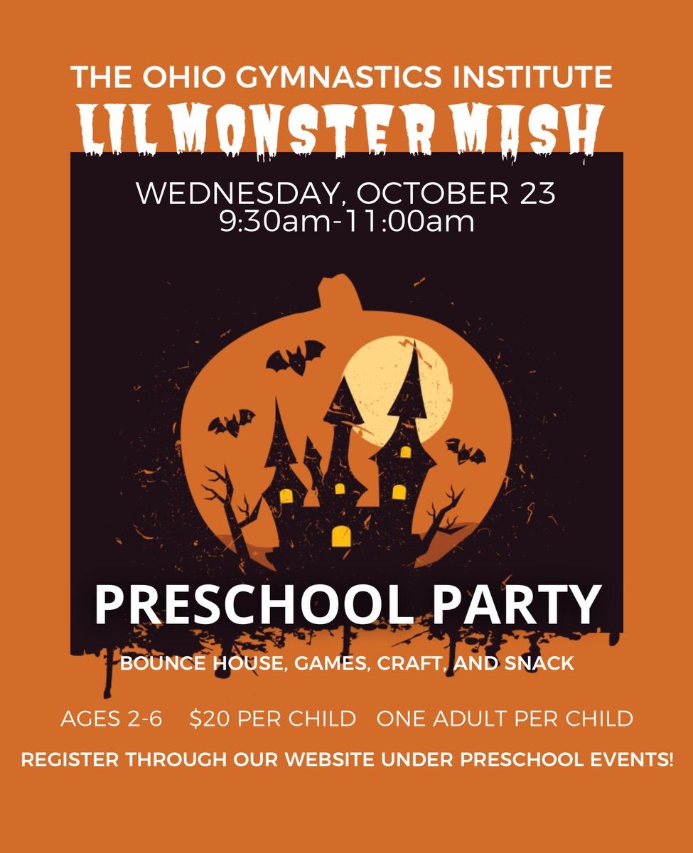 Lil\u2019 Monster Mash Preschool Party