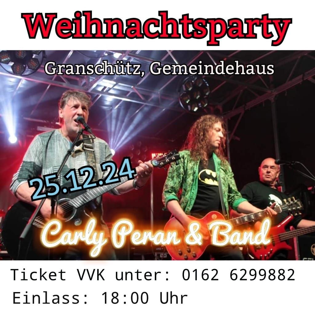 Weihnachtsparty mit Carly Peran & Band 