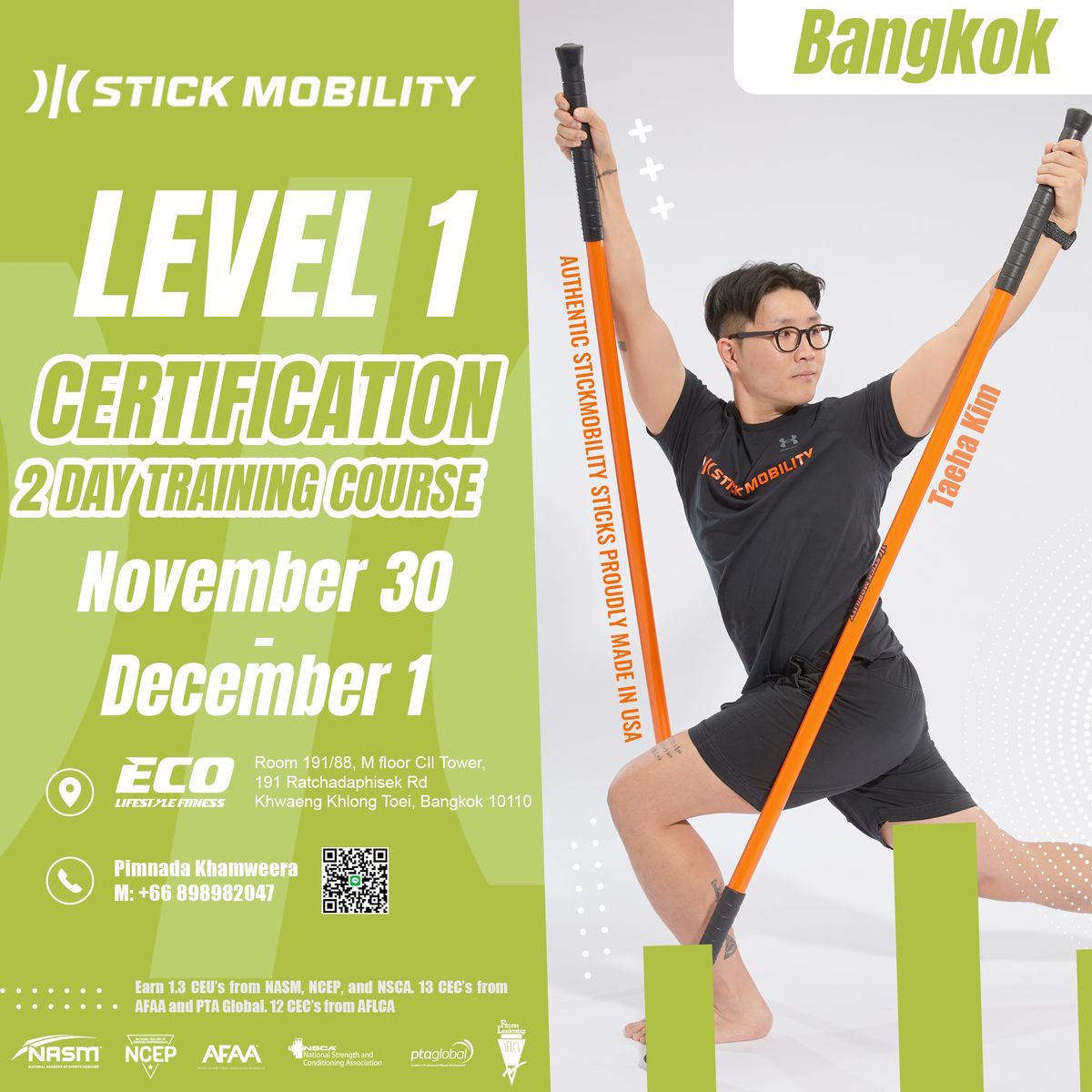 Stick Mobility Level 1 Certification 