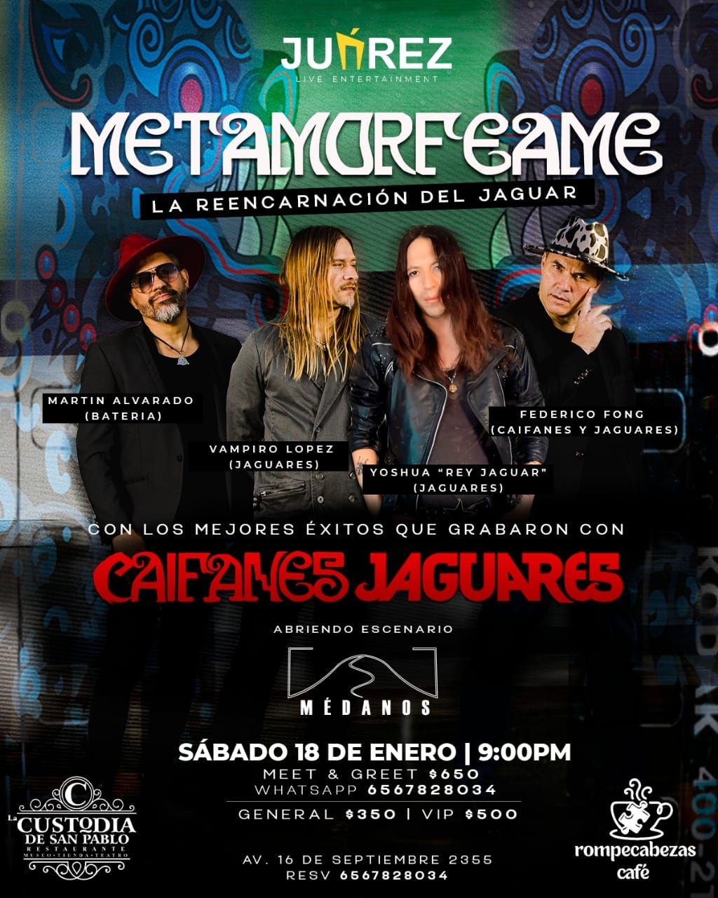 Metamorfeame en Concierto