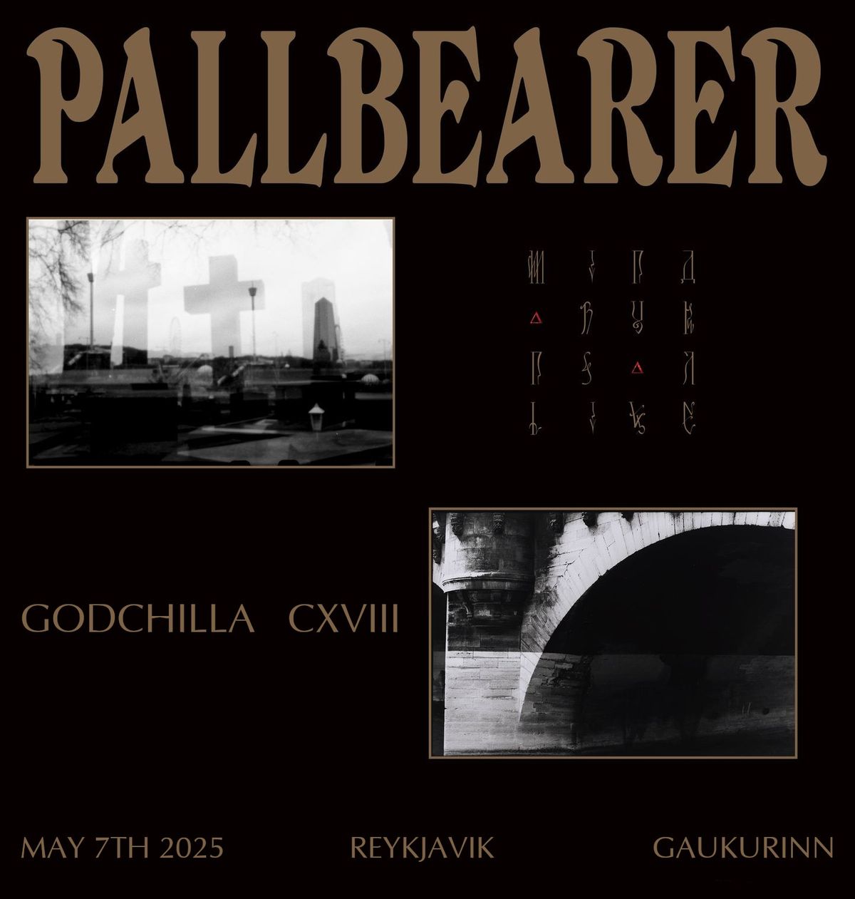 Pallbearer \/\/ Godchilla \/\/ CXVIII at Gaukurinn