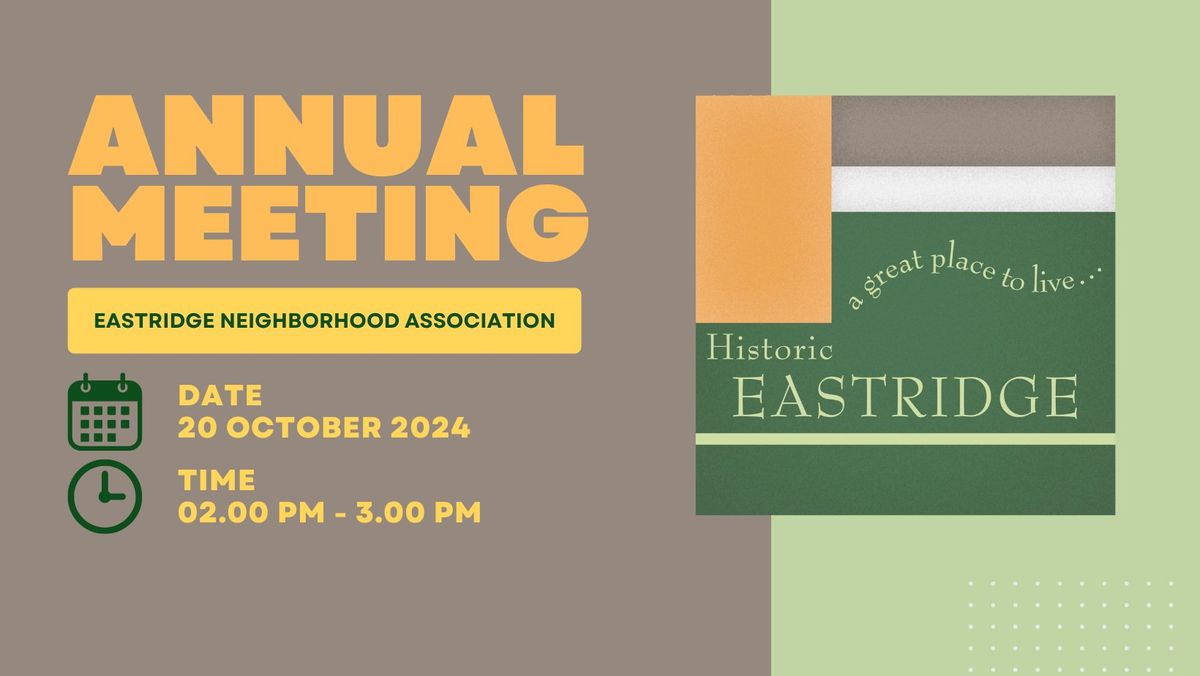 Eastridge Annual Meeting 2024