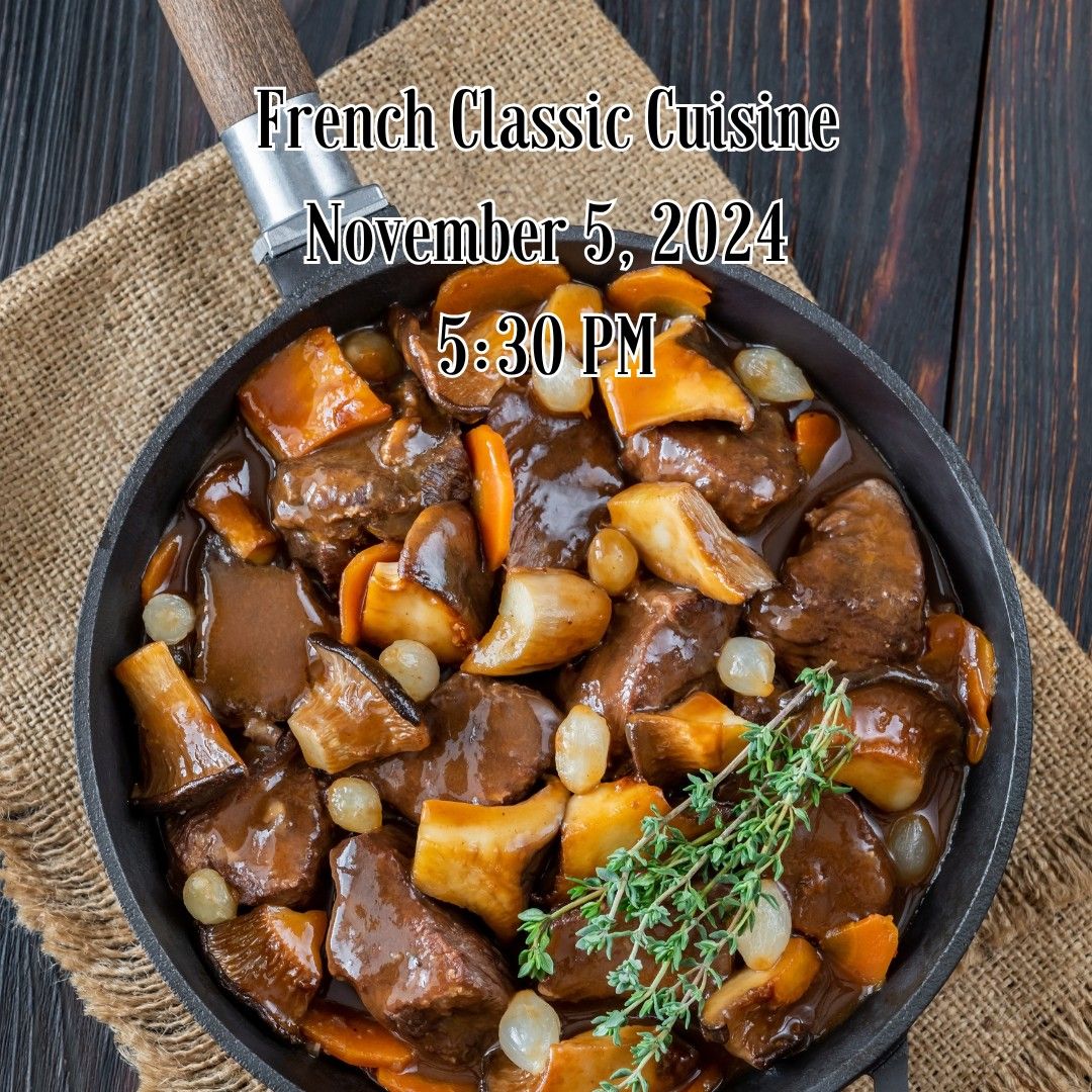 French Cuisine Classic Cooking Class