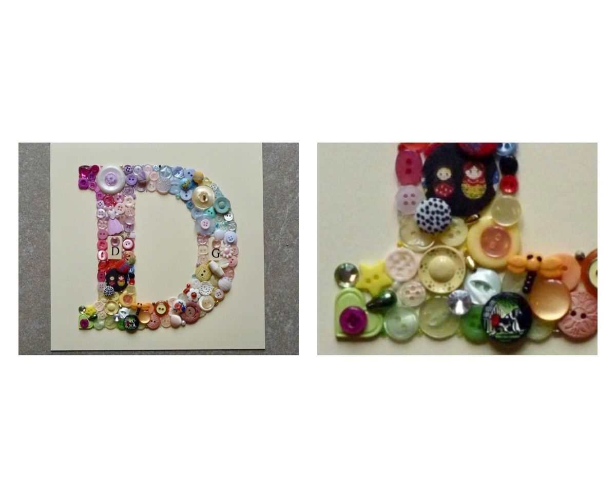 Button Art Workshop with Pauline Procter