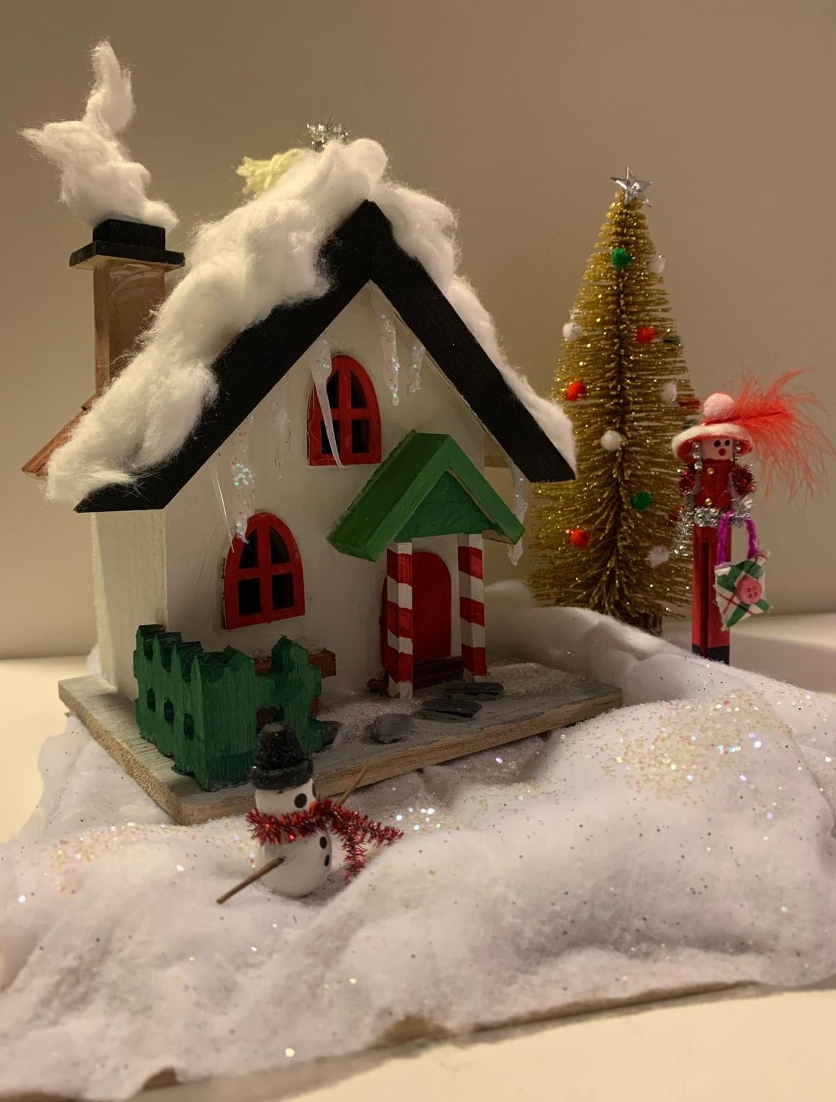 ART WORKSHOP for KIDS (6+ yrs.): "Santa's House"