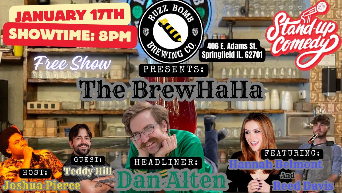 Brew Ha Ha with Dan Alten (Good Stand Up Comedy)