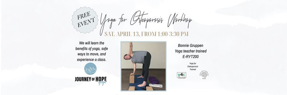 Yoga For Osteoporosis Workshop