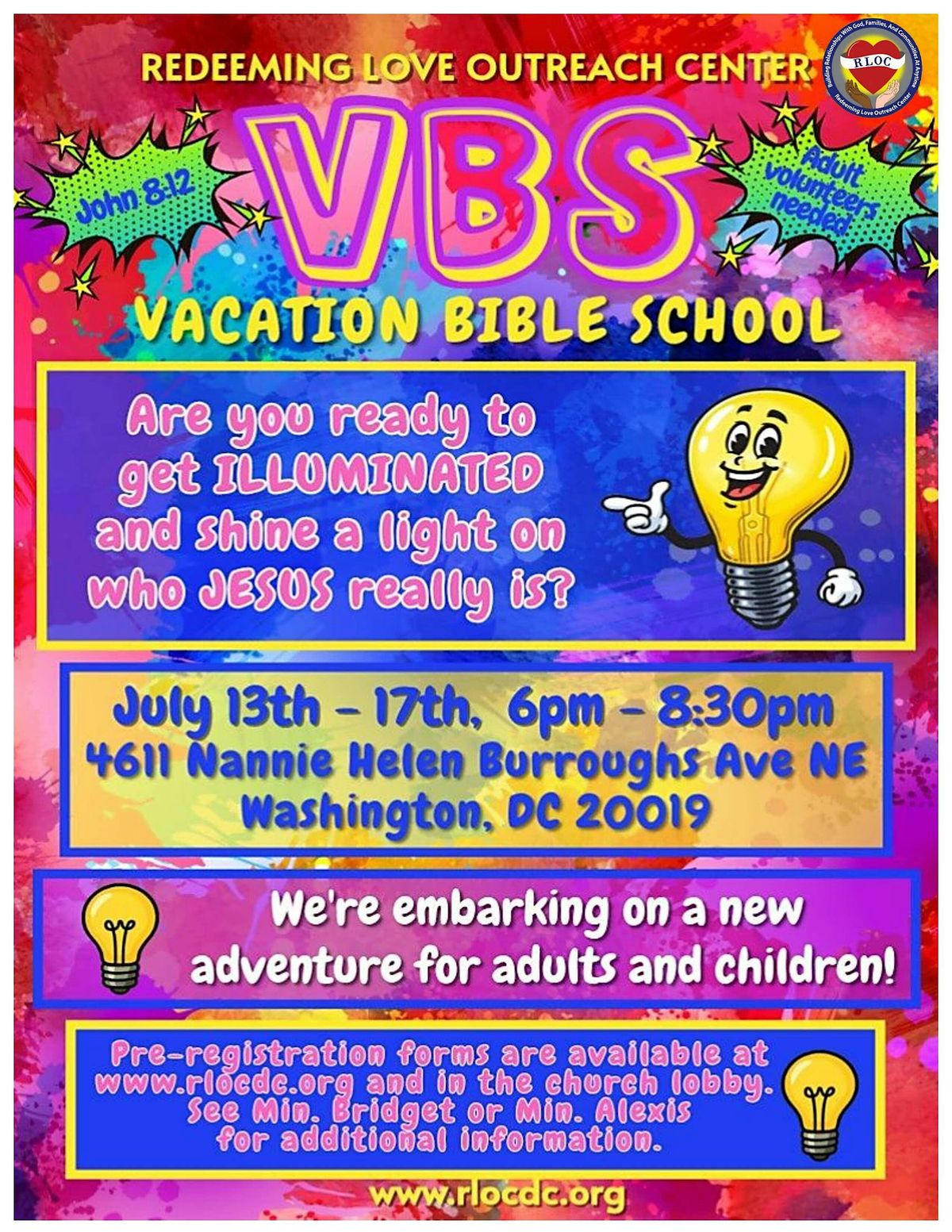 VBS BIBLE SCHOOL