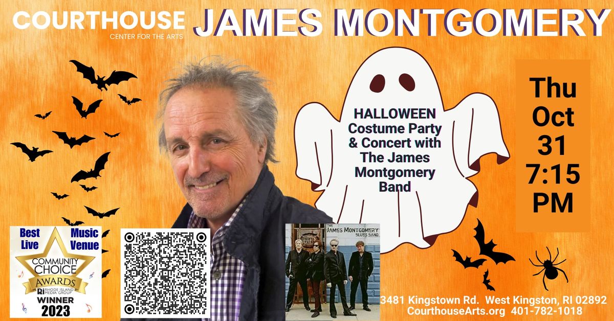 The James Montgomery Band - Concert & Halloween Costume Party