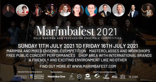 Marimbafest 2021: Solo Marimba and Percussion Ensemble Competition (AU Only)