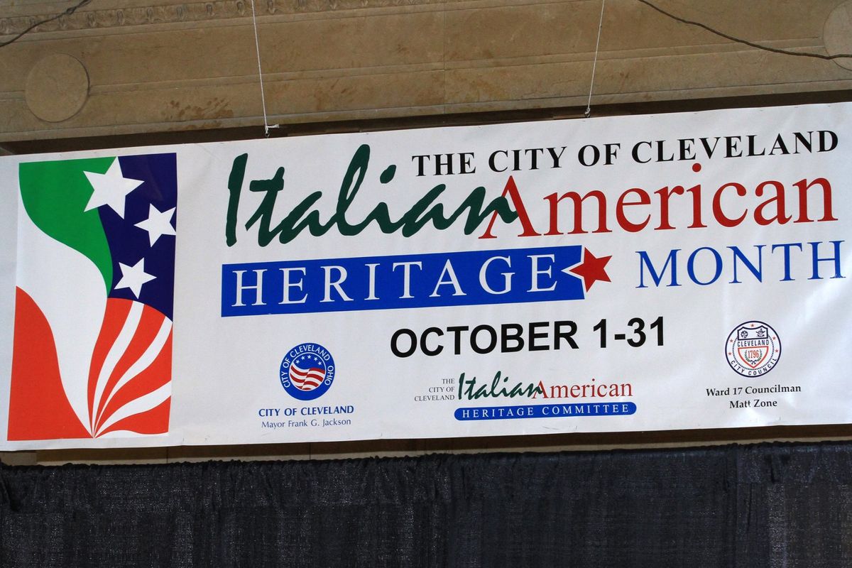 Opening Ceremony for CLE Italian American Heritage Month