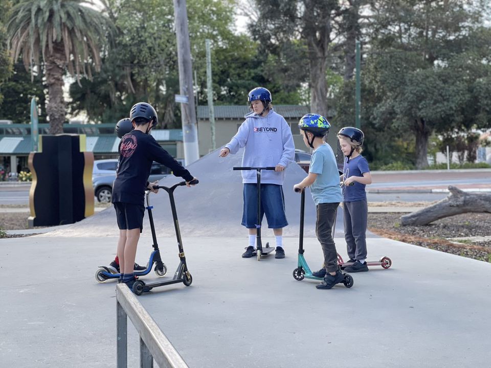 Carine Skatepark - Scooter Coaching