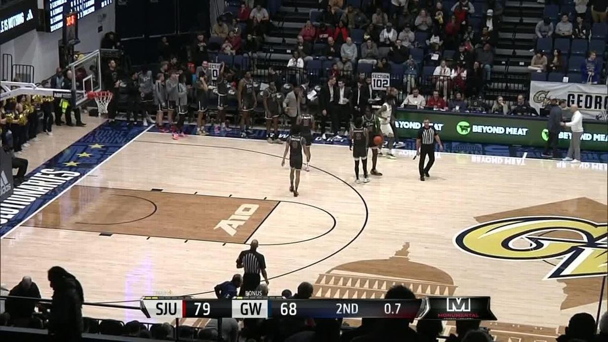 George Washington Revolutionaries at Saint Joseph's Hawks Mens Basketball