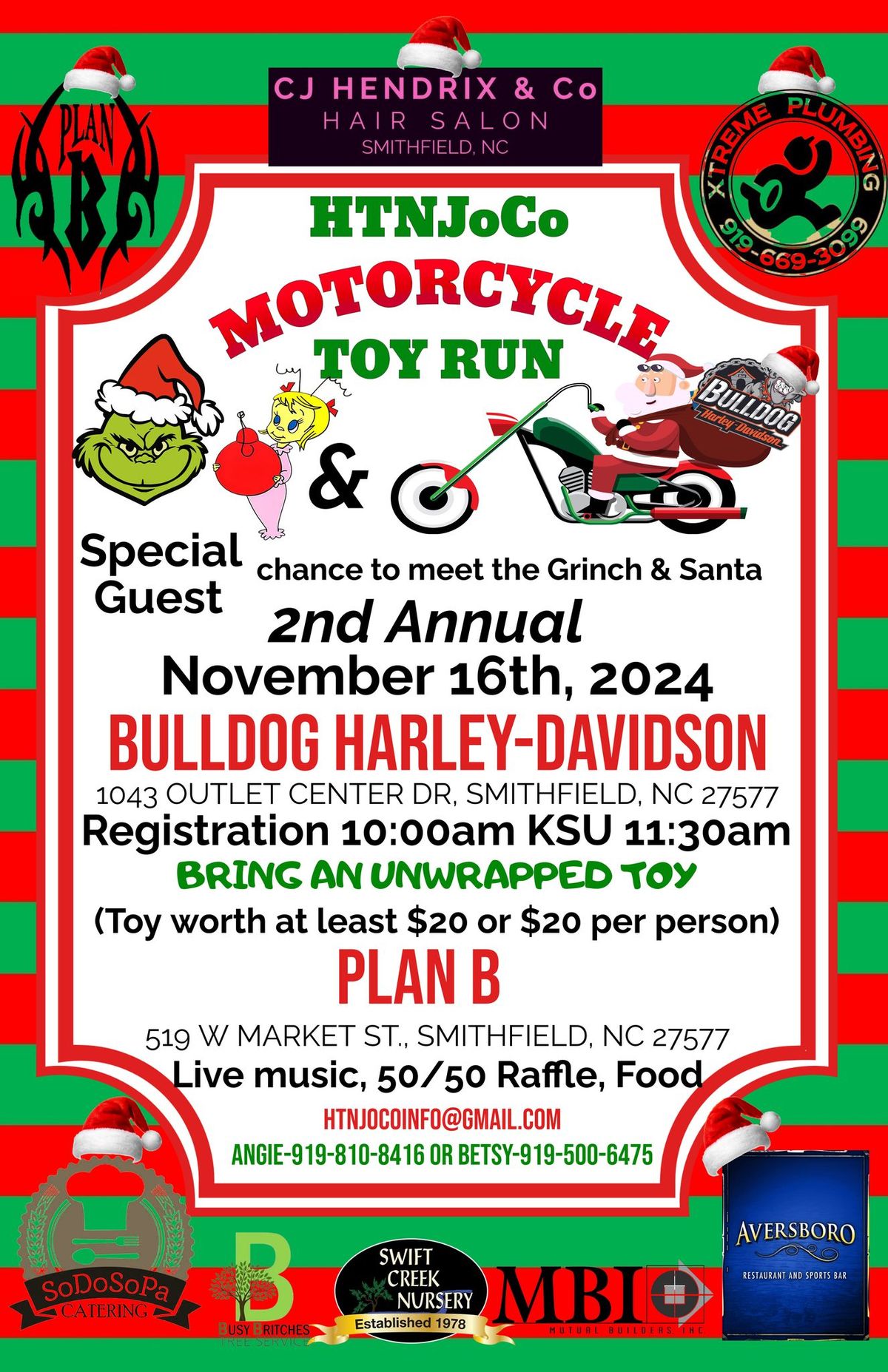 HTNJoCo 2nd Annual Toy Run