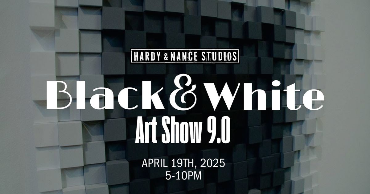 The Black and White Art Show 9.0