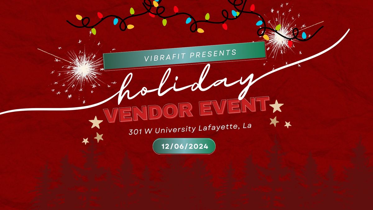 Holiday Vendor Event