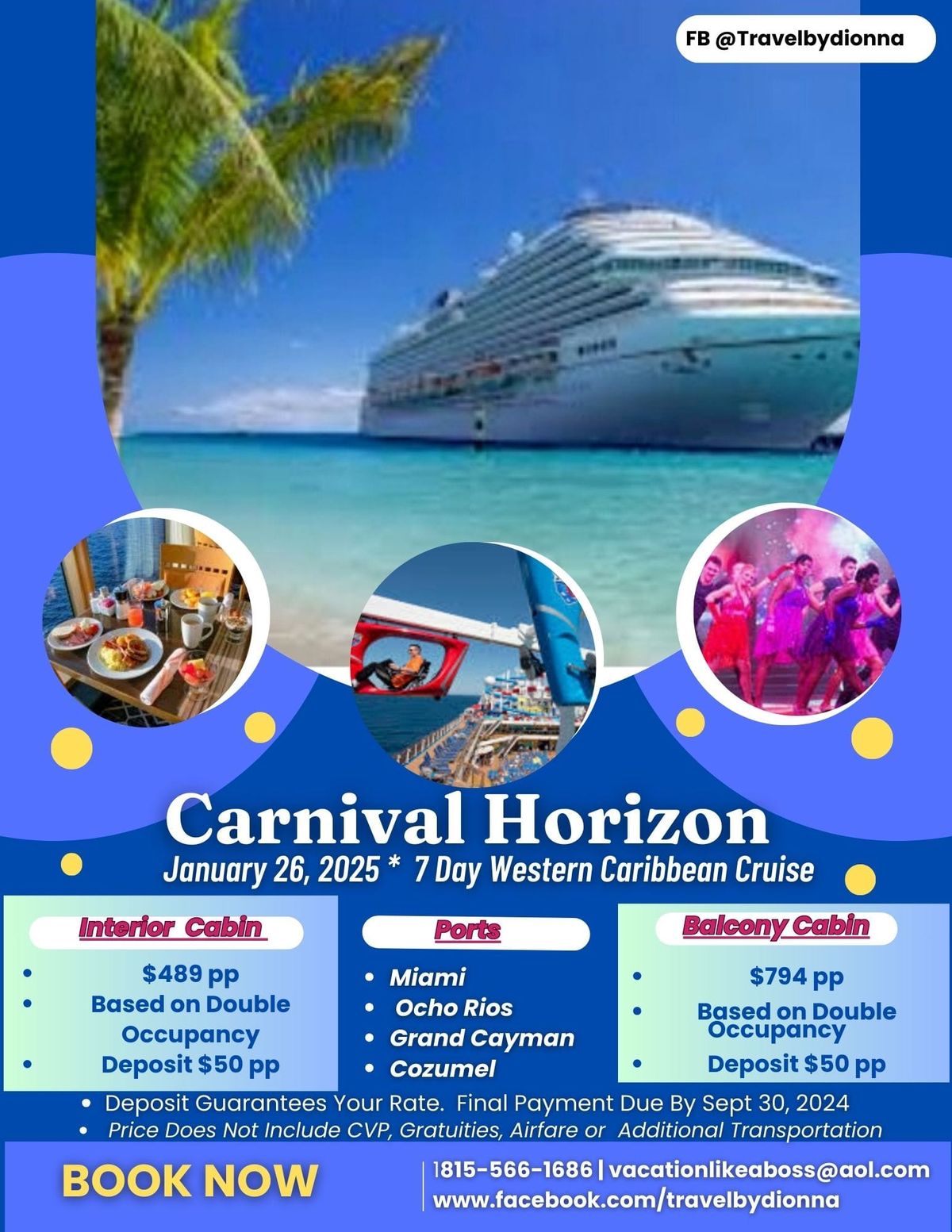 Your Moment Cruise 2025 - Carnival Horizon 