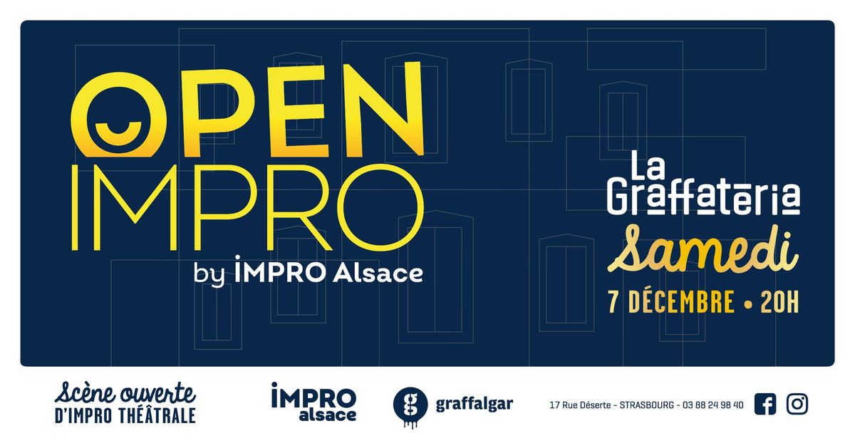 Open impro by IMPRO Alsace - Sc\u00e8ne ouverte \u00e0 La Graffateria