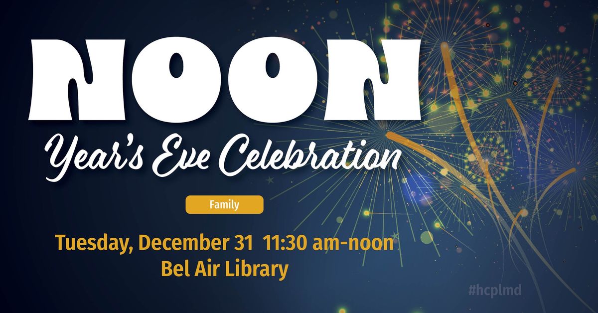 Noon Year's Eve Celebration