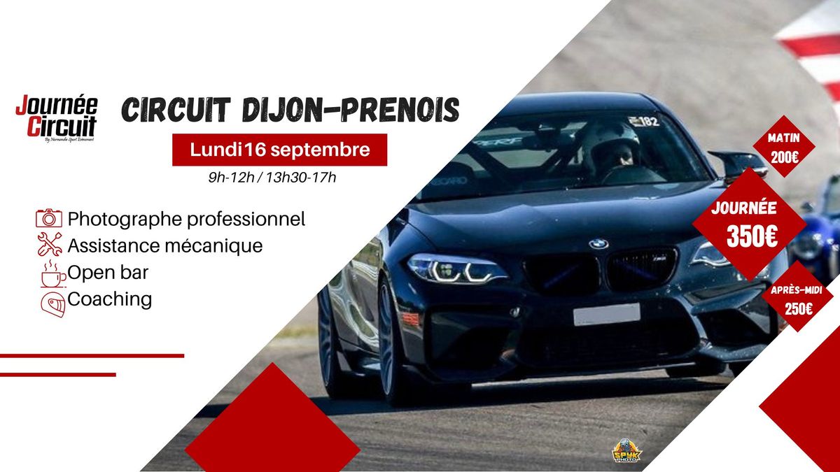 Journ\u00e9e Circuit Dijon-Prenois Lundi 16 septembre 2024 