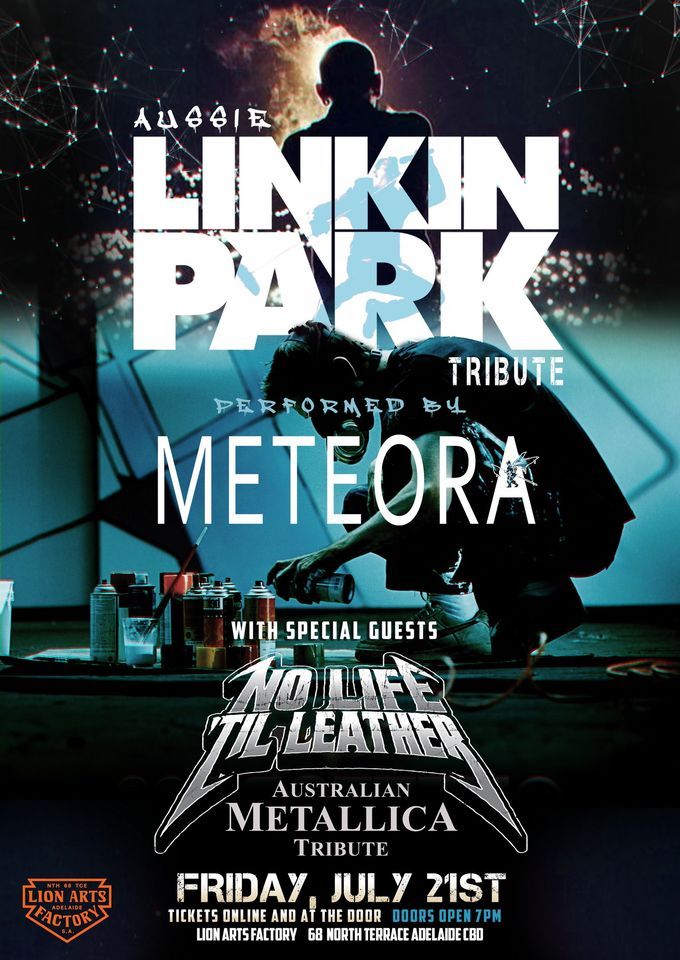LINKIN PARK Tribute | METEORA with guest No Life Til Leather Metallica Tribute @ Lion Arts Factory