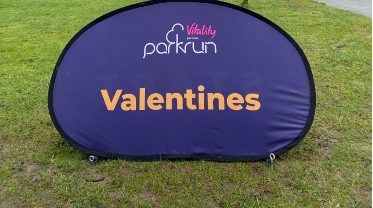 Valentines parkrun \ud83d\udc99 COACH 1