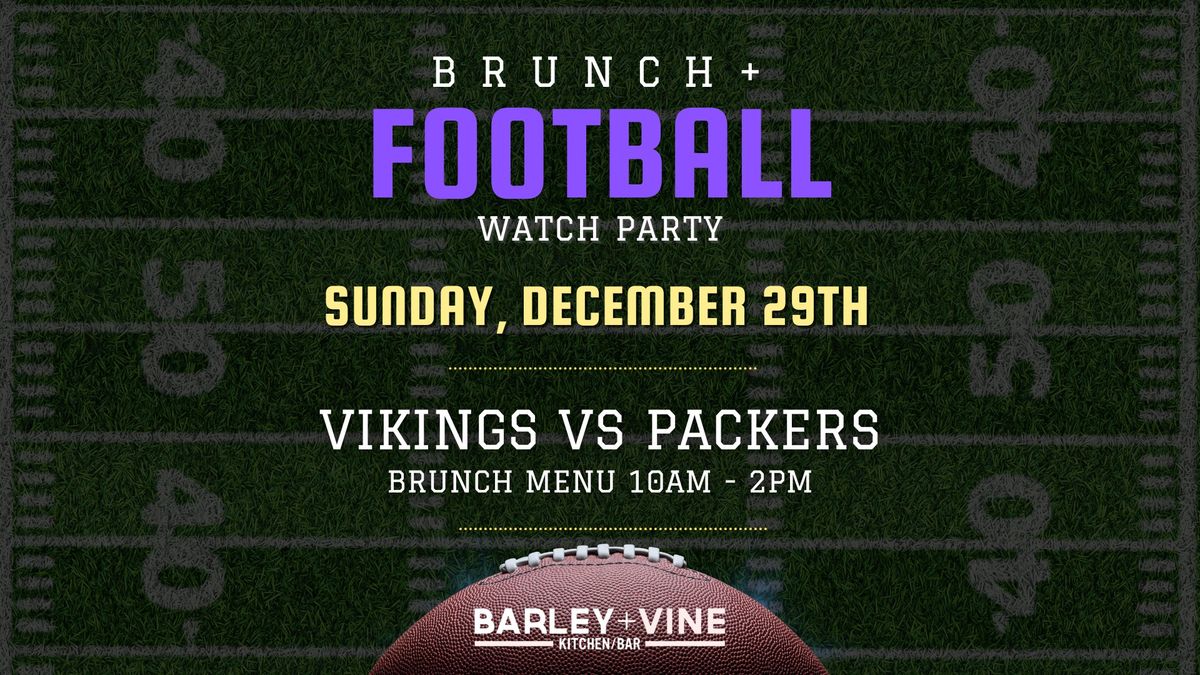 \ud83c\udfc8 Vikings vs. Packers Watch Party \ud83c\udfc8