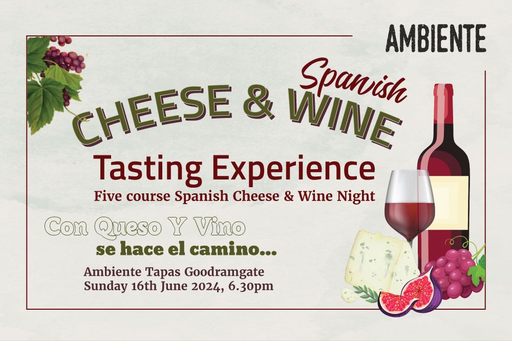 Spanish Cheese & Wine Tasting Experience 