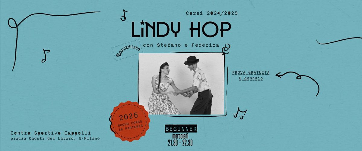 Nuovo corso di Lindy Hop (beginner)