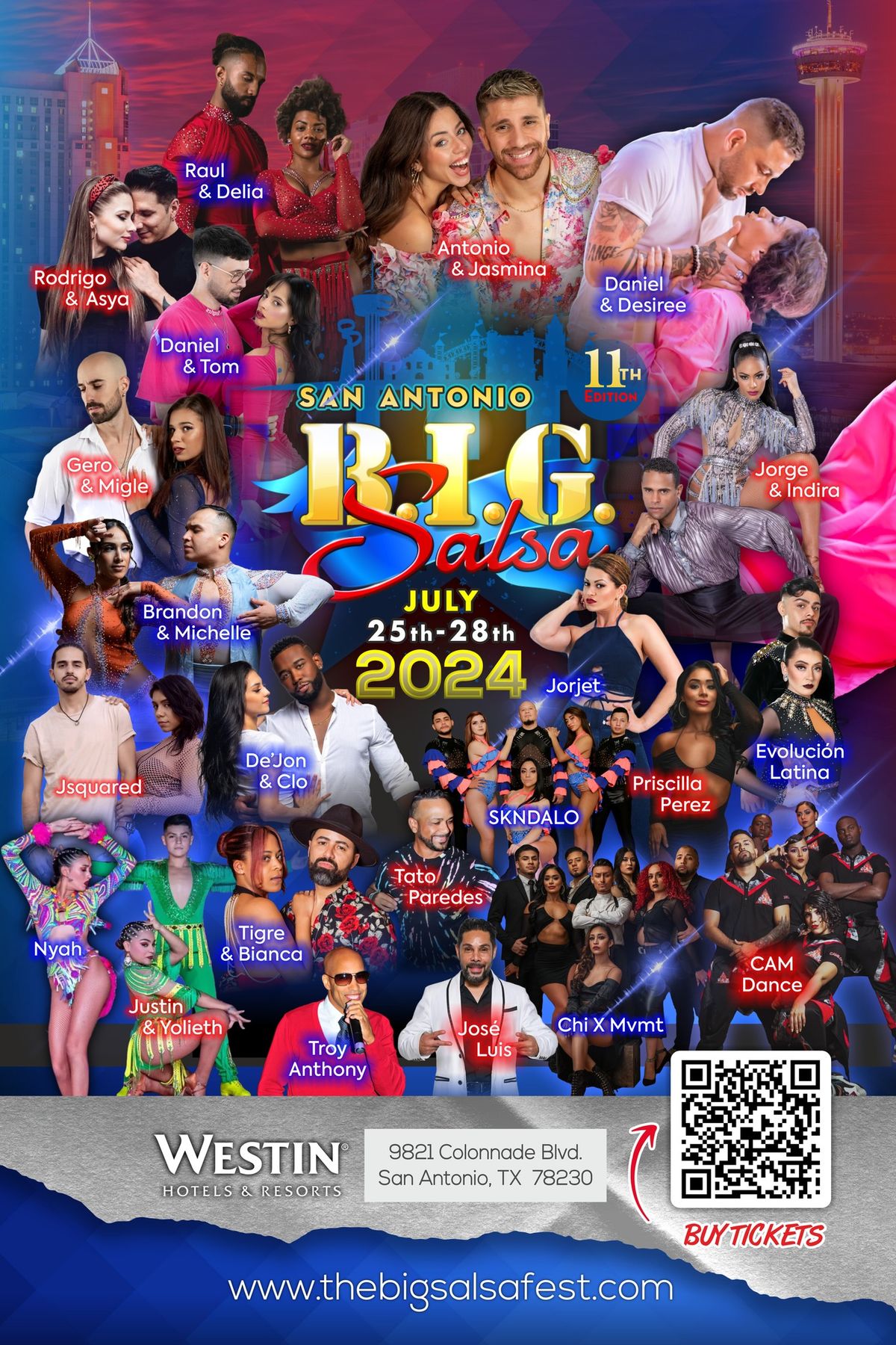 The BIG Salsa Fest In San Antonio- July 25th-28th