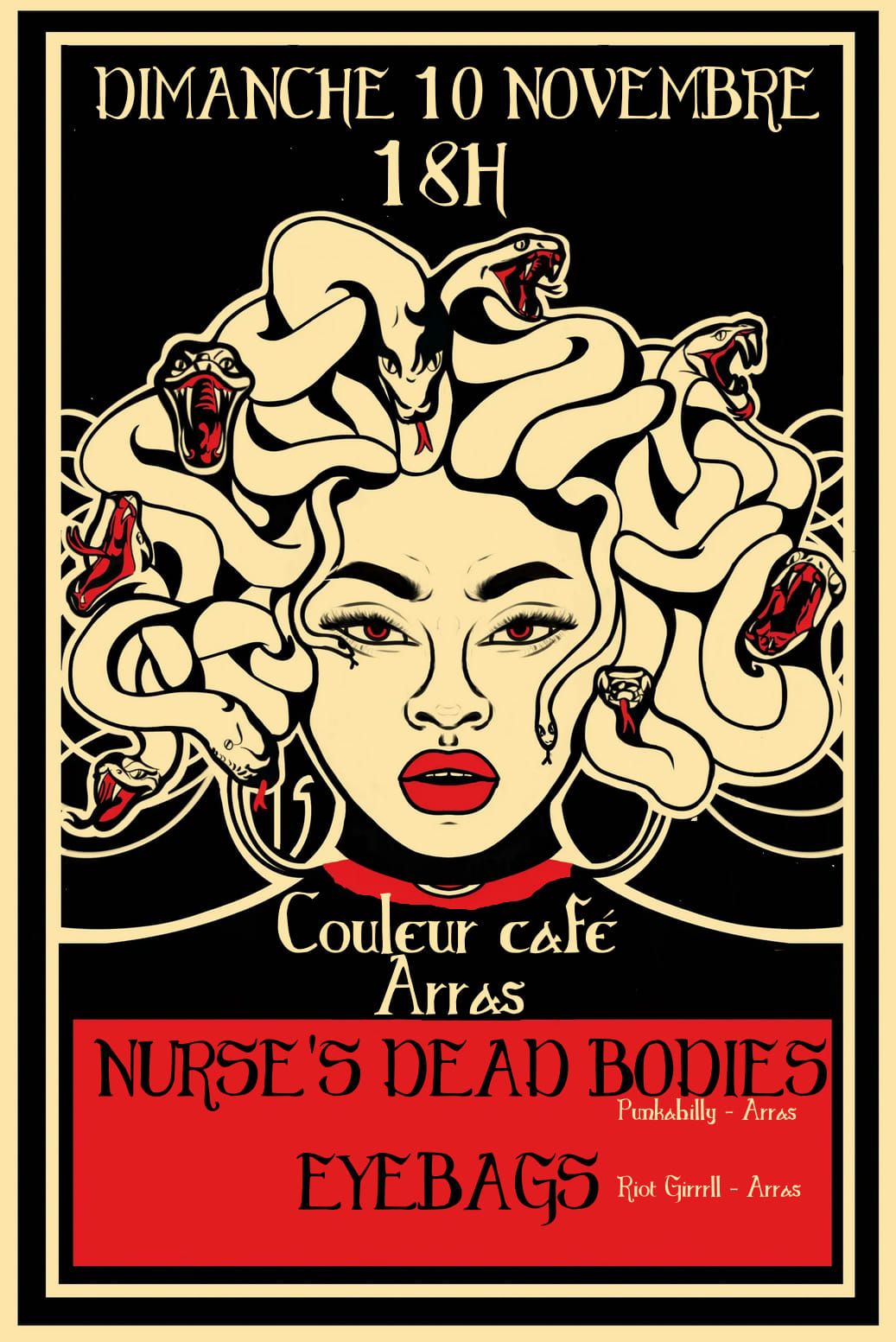 NURSE'S DEAD BODIES + EYEBAGS 