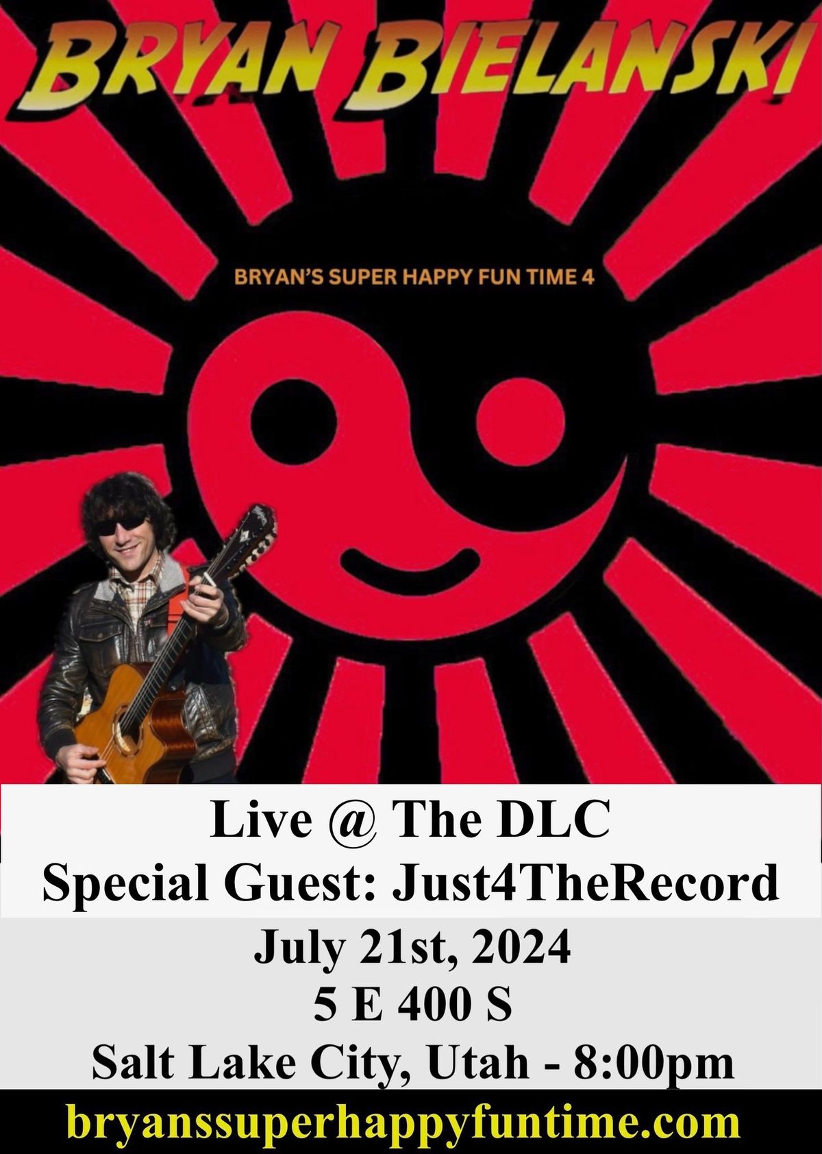 Bryan Bielanski Live @ The DLC w\/Just4TheRecord, Droll Box, Unseen Corners