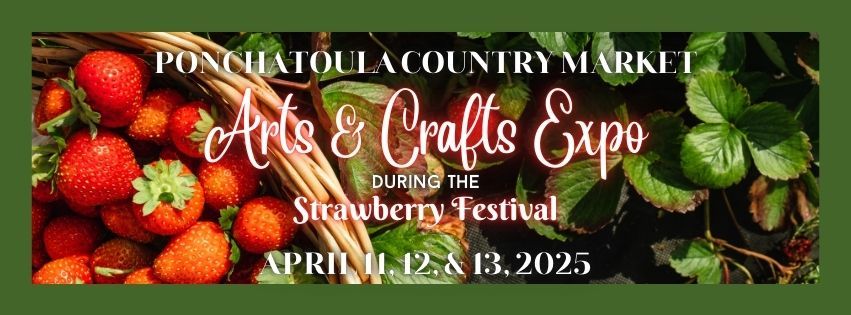 Ponchatoula Country Market Arts & Crafts Expo during the Strawberry Festival