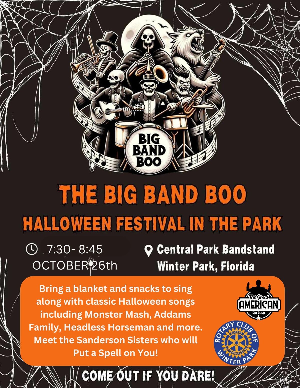 Halloween Big Band Boo in the Park