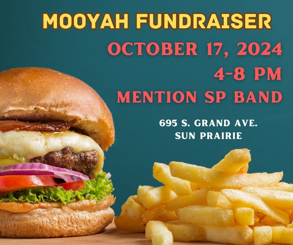 SPBB Mooyah Fundraiser