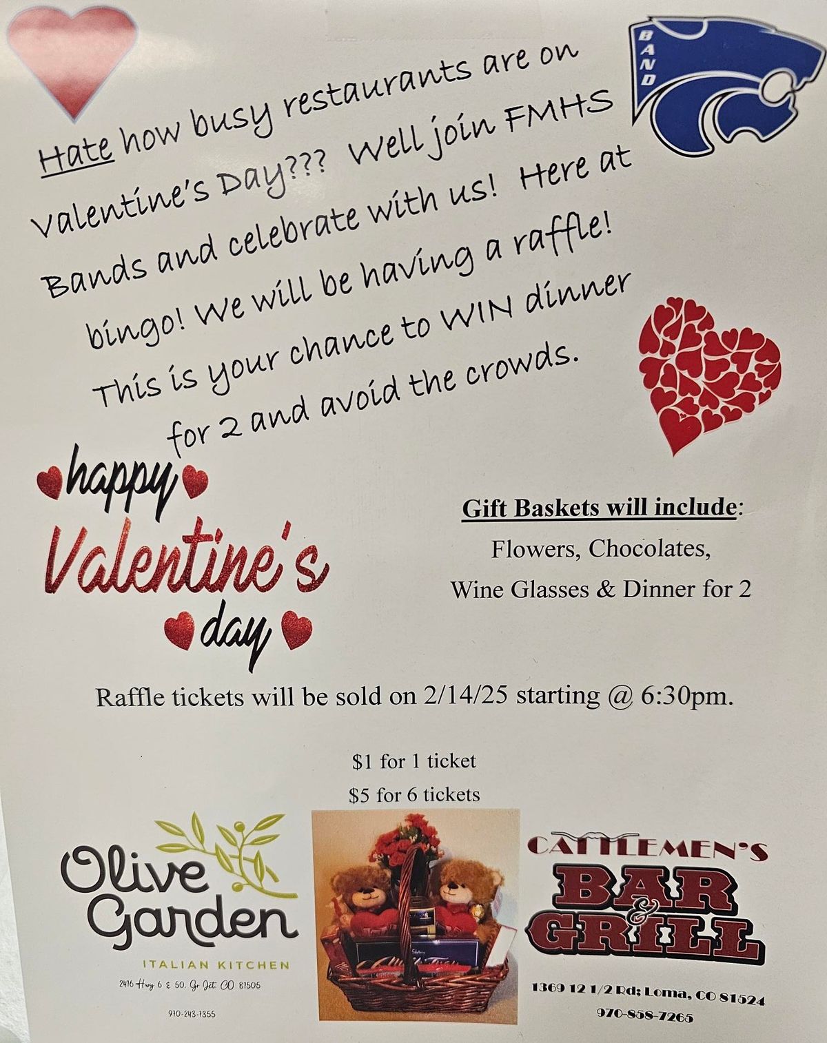 VALENTINE'S DAY RAFFLE!