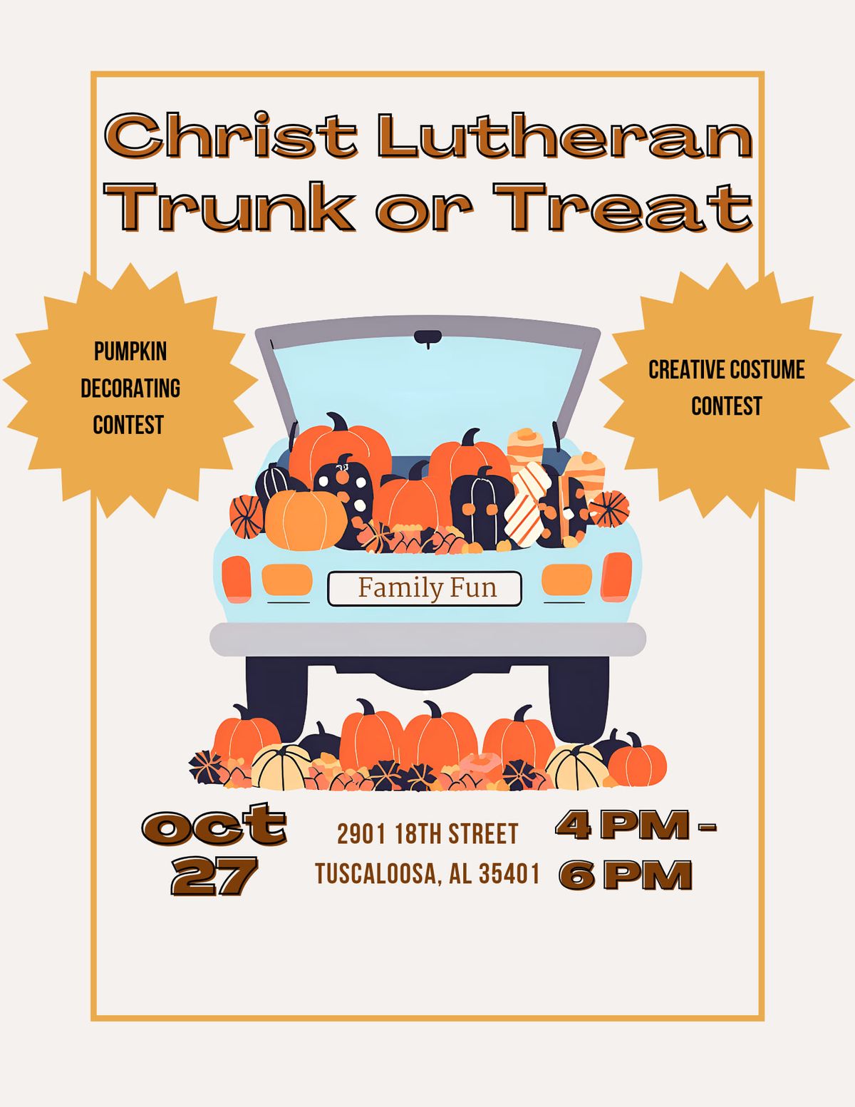 Trunk or Treat