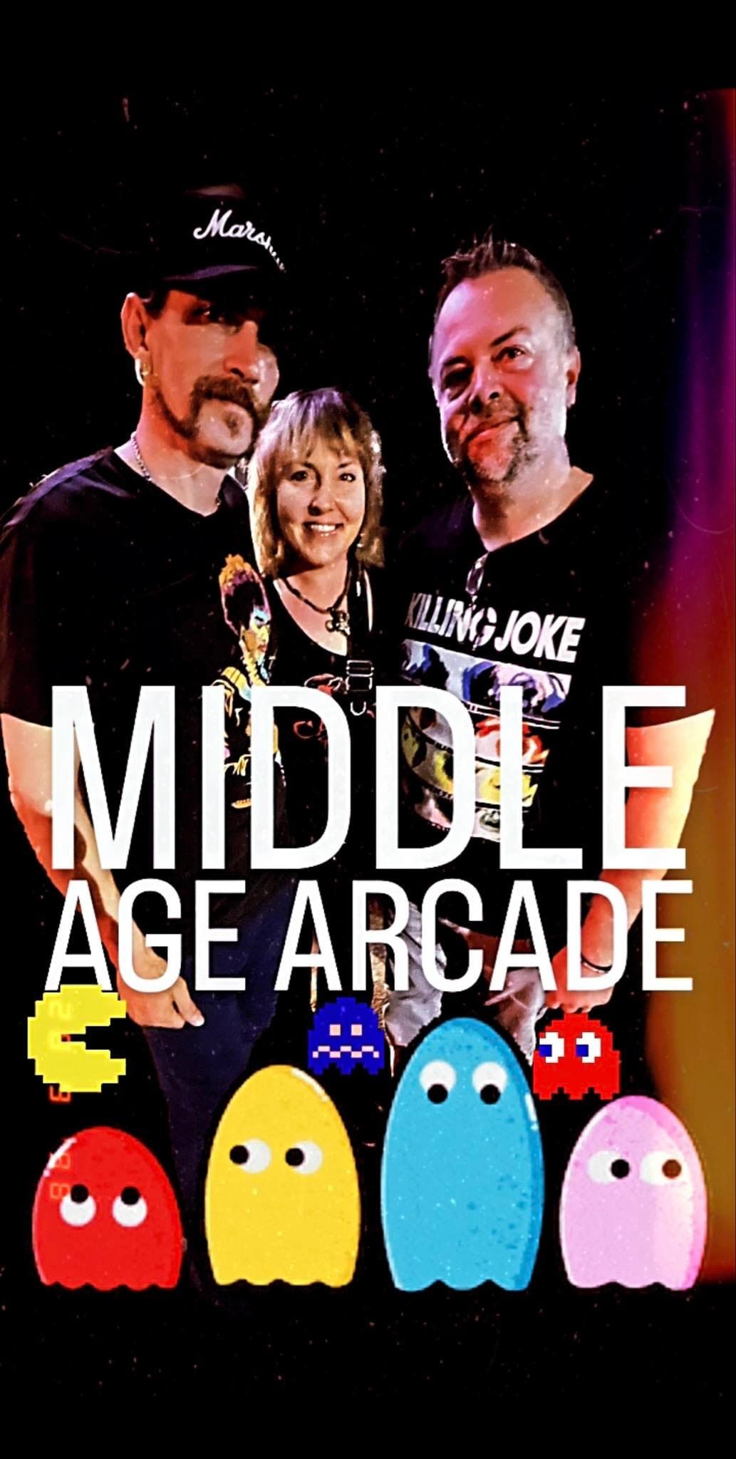 Middle Age Arcade Debut at Dannys Cafe in Rossford 