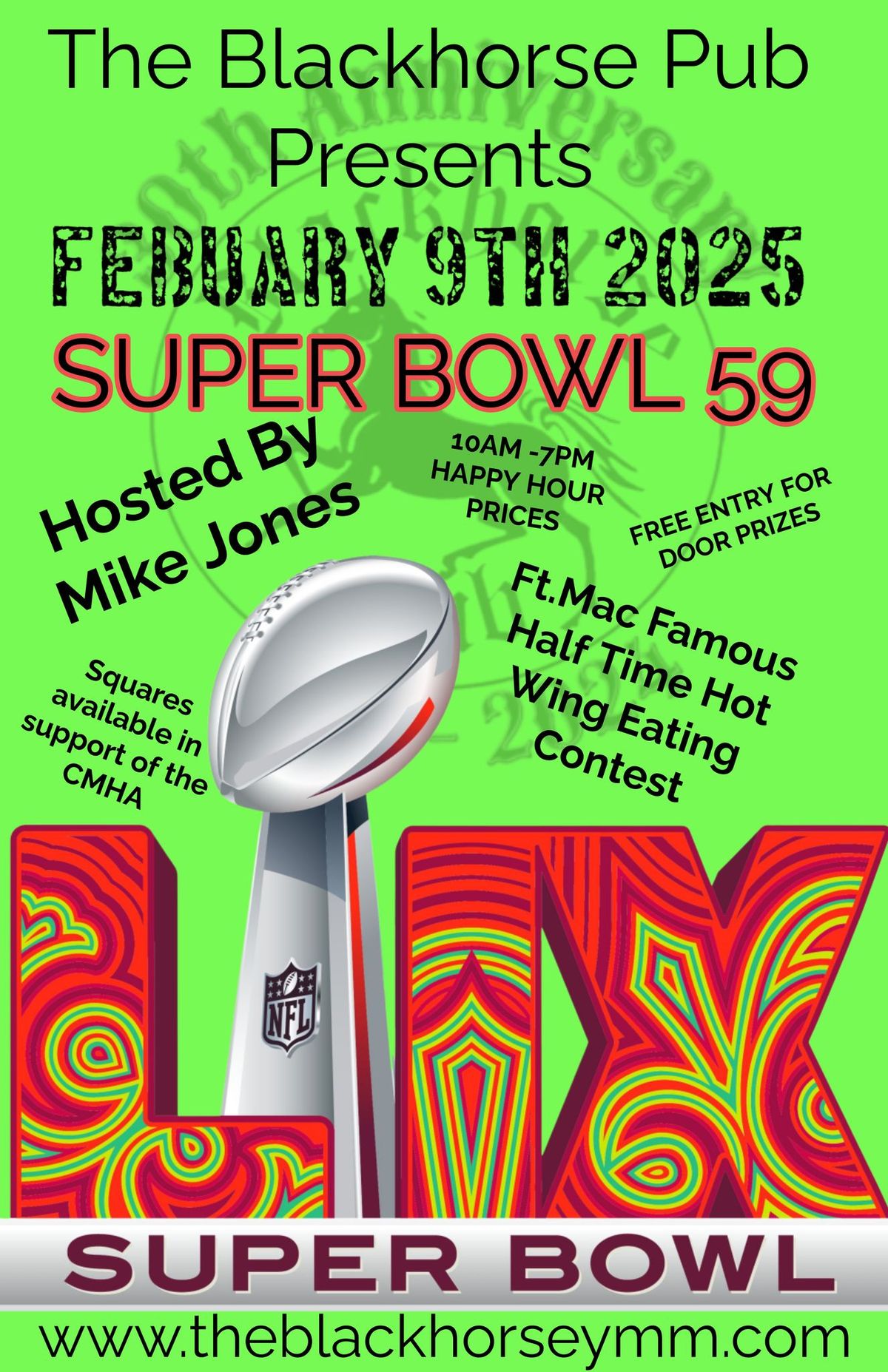 Super Bowl 59 @The Blackhorse Pub