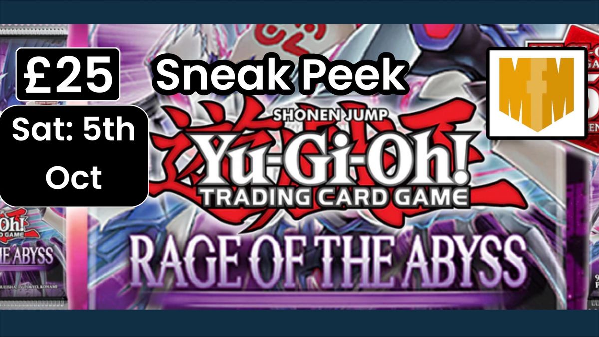 Yugioh! Rage of the Abyss Sneak Peek