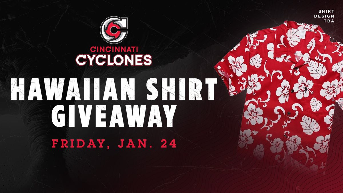 Cyclones Hockey - Hawaiian Shirt Giveaway